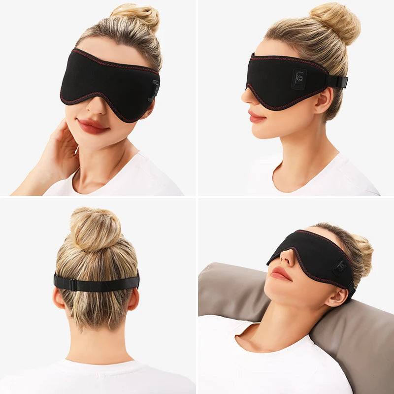 Masque Chauffant Yeux Électrique - Fatigue Oculaire, Cernes & Sommeil | MDN Store 25