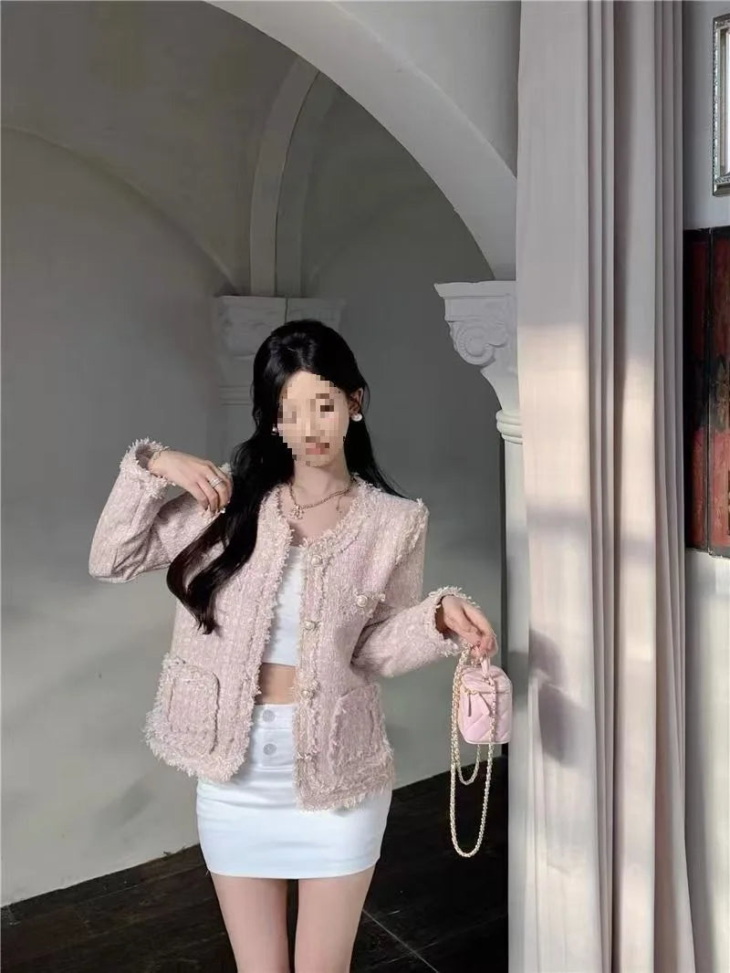 Veste Courte Bouclé Style Français | MDN Store