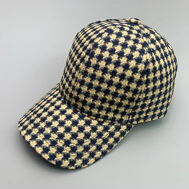 Casquette Baseball Pied-de-Poule | MDN Store