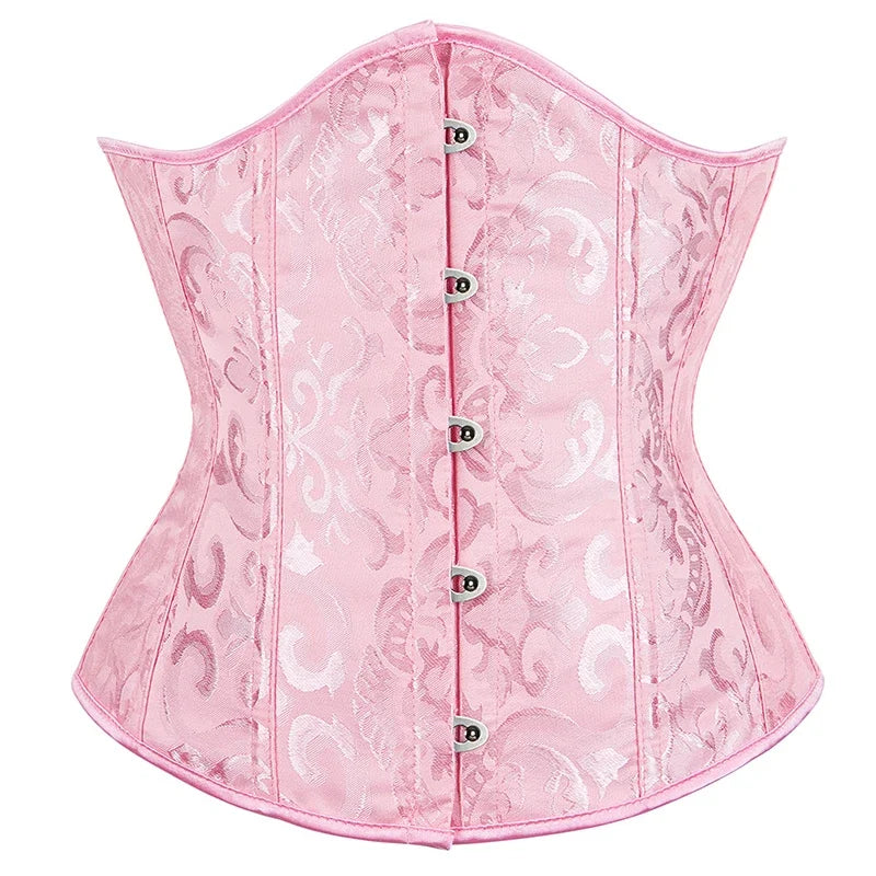Corset Sous-Poitrine Jacquard Floral | MDN Store
