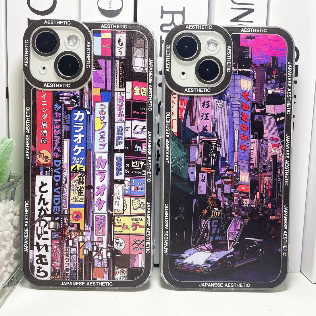 Coque iPhone Tokyo Neon Lights Aesthetic - 16 15 14 13 12 11 | MDN Store