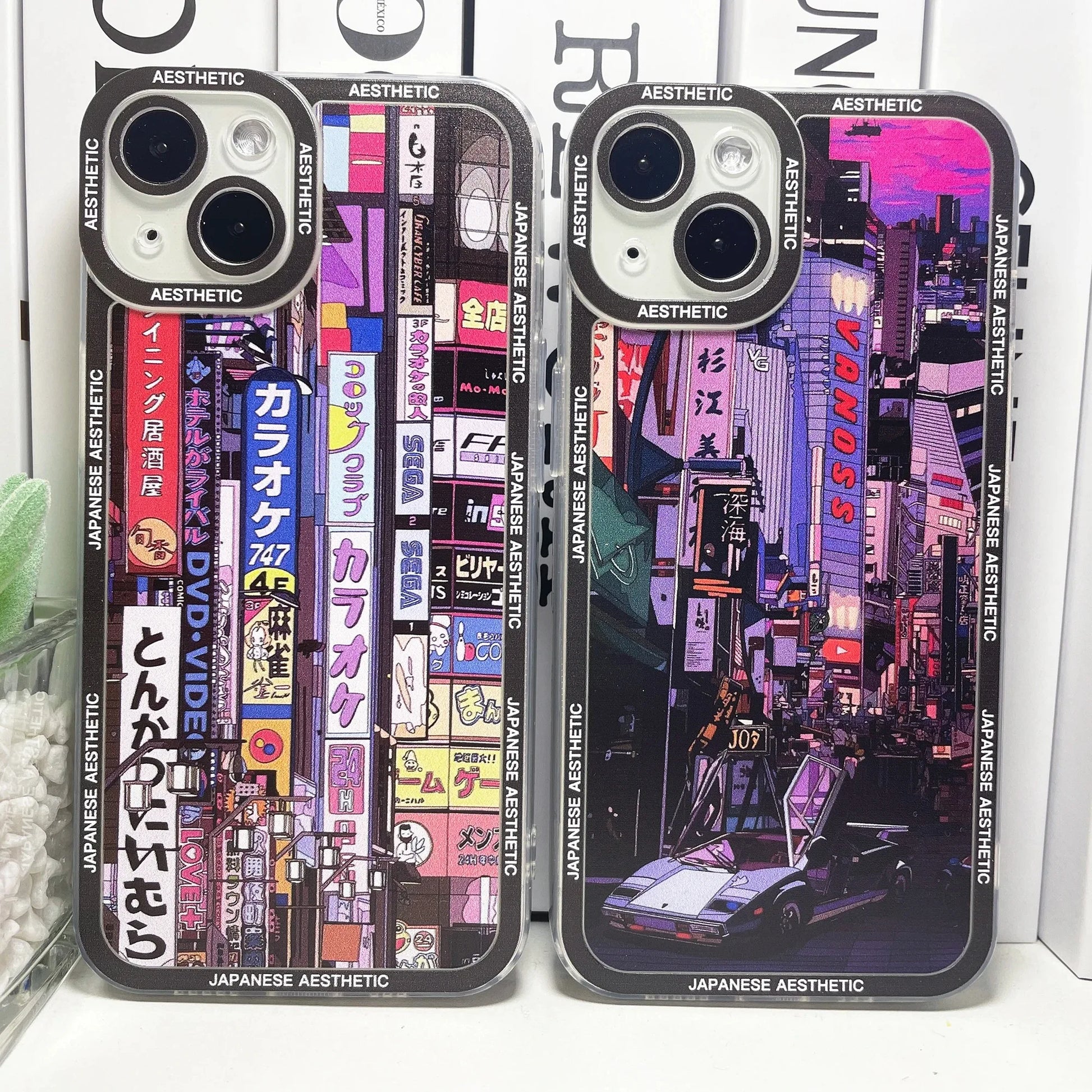 Coque iPhone Tokyo Neon Lights Aesthetic - 16 15 14 13 12 11 | MDN Store