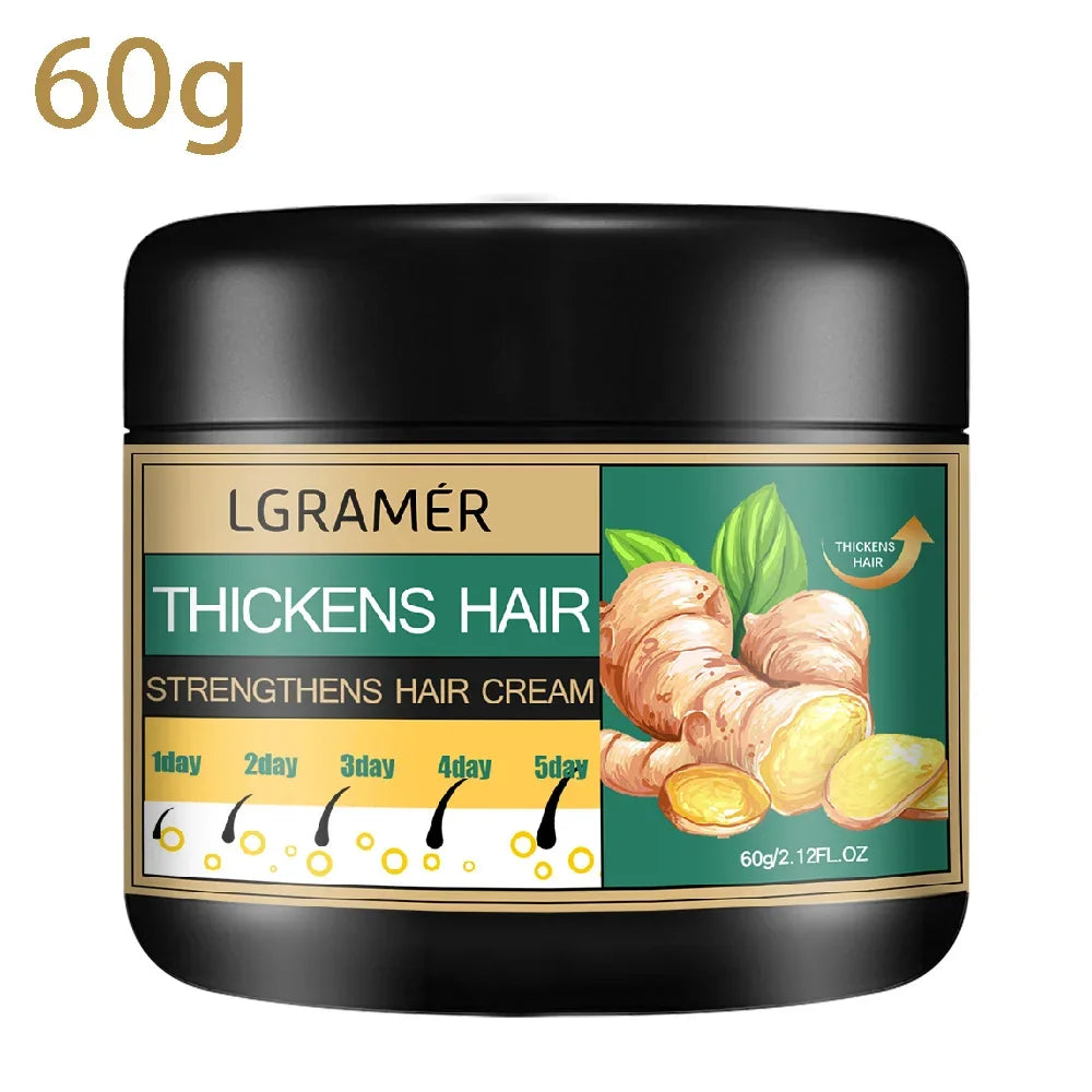 Crème Pousse Cheveux Gingembre Anti-Chute - Traitement Alopécie | MDN Store
