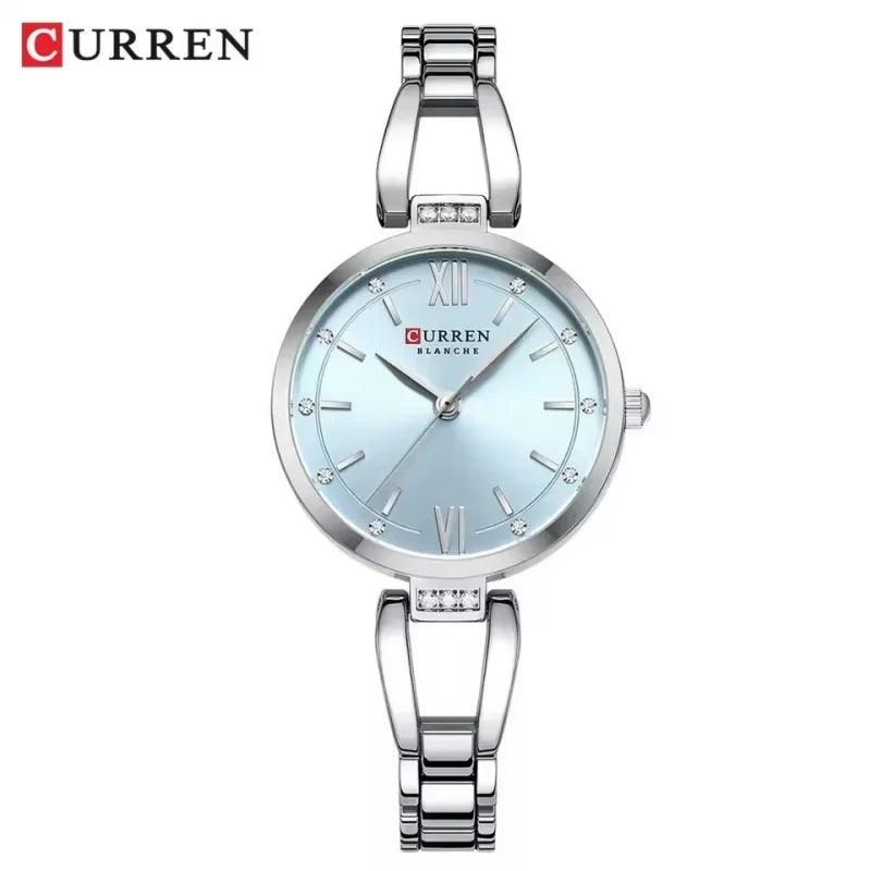 Montre Quartz Femme Acier Inoxydable Elegante Bracelet Fashion | MDN Store 25
