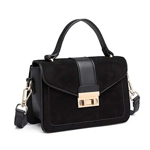 Sac Bandouliere Femme Cuir Synthetique Vintage Rabat Miss Lulu | MDN Store