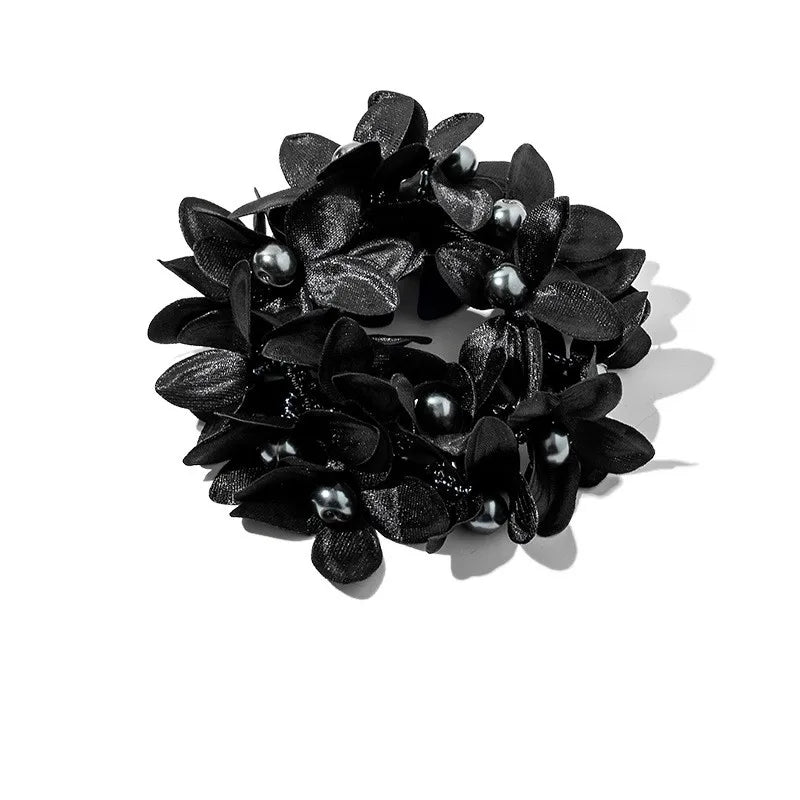 Chouchou Dentelle Nœud Fantaisie - Élastique Cheveux Femme Fille Haute... | MDN Store
