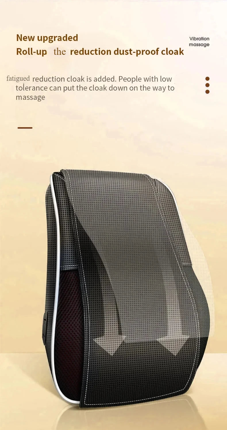 Masseur Cervical Électrique Shiatsu Chauffant Nuque Épaules | MDN