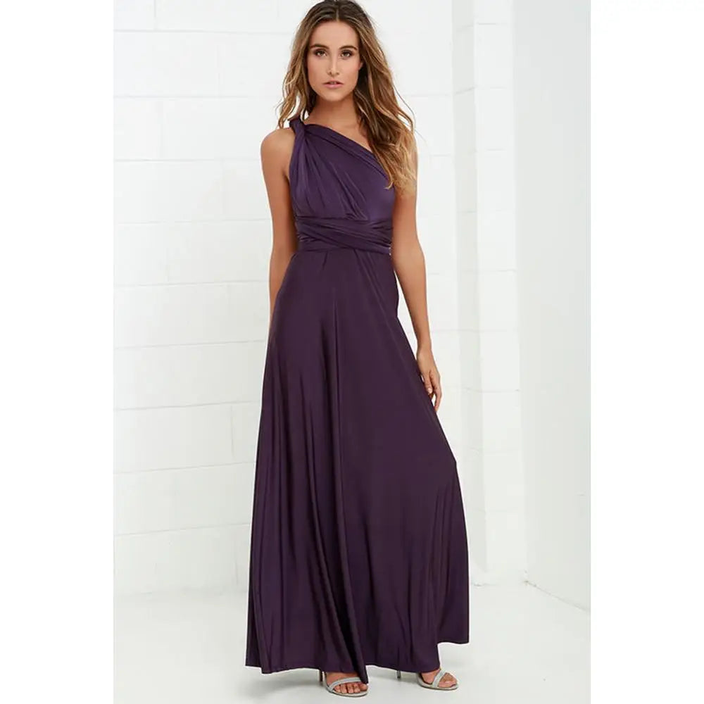 Robe Longue Femme Bandage Multiway Convertible Boho | MDN Store