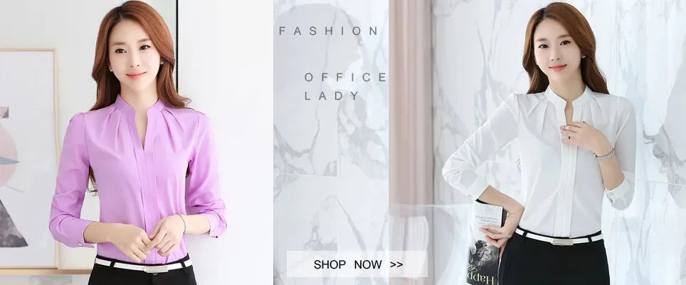 Blouse Blanche Femme Bureau Manches Longues | MDN