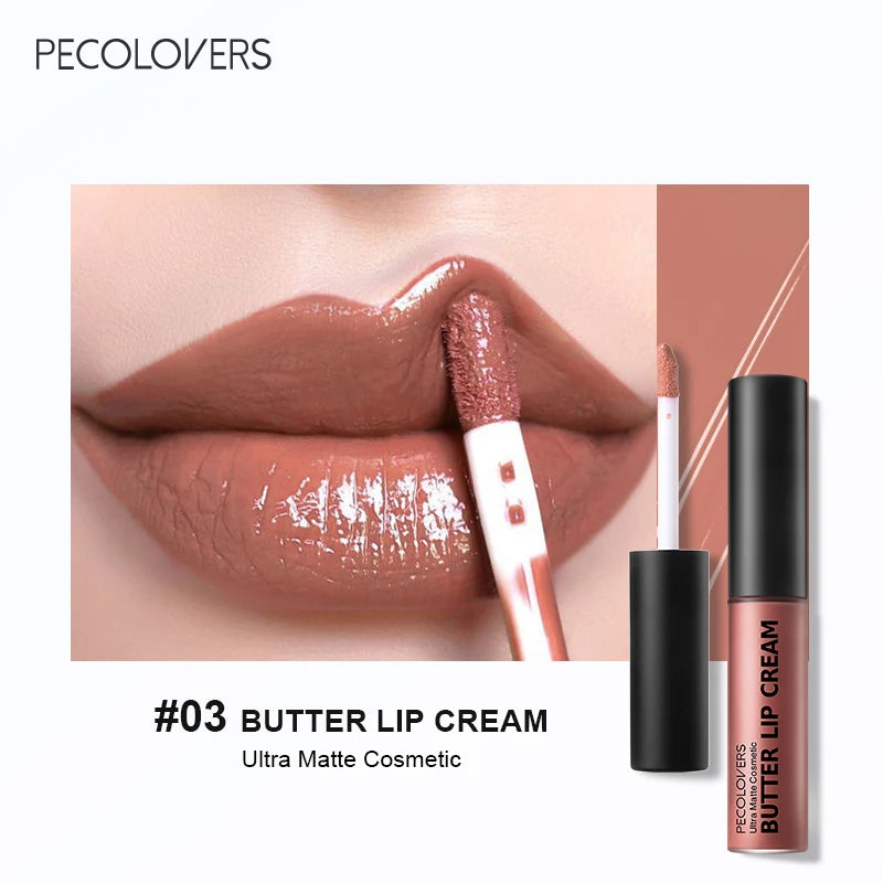Rouge à Lèvres Liquide Imperméable 21 Couleurs Vitamine E Repulpant | MDN Store