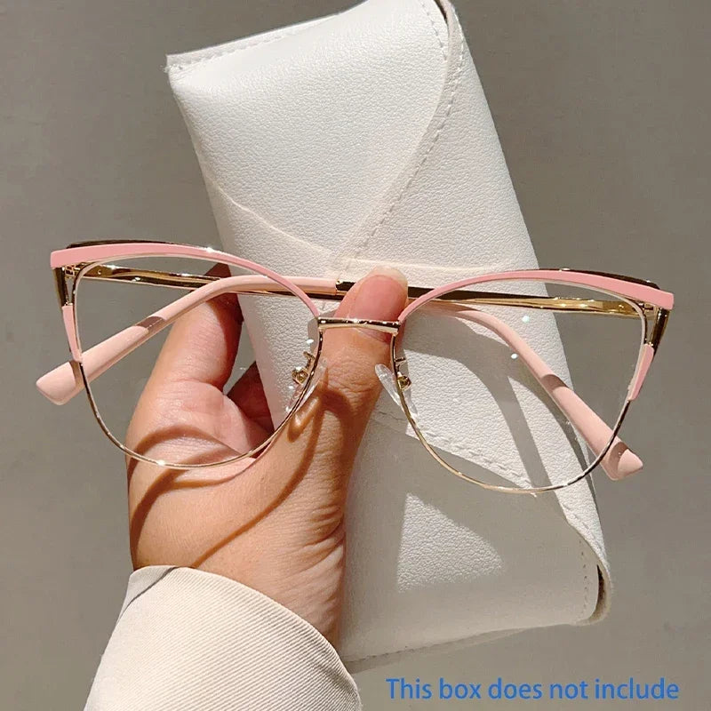 Lunettes Oeil de Chat Oversize Femme Vintage Monture Optique | MDN Store