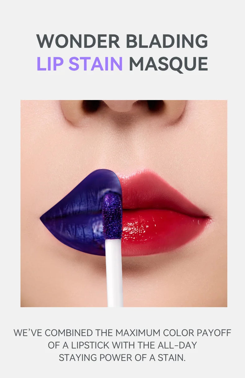 Teinture Lèvres Peel Off Tattoo Coréen Waterproof Longue Tenue Rose Rouge | MDN