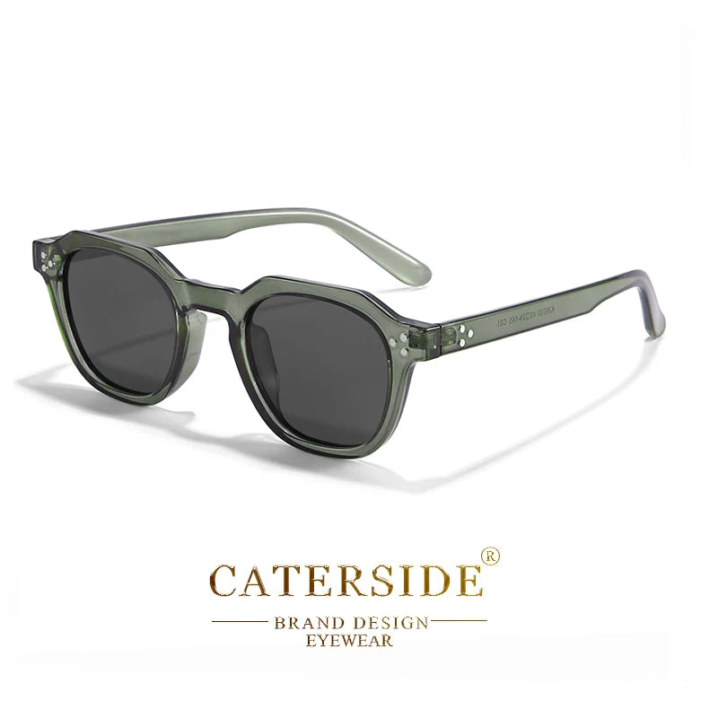 CATERSIDE Lunettes de Soleil Polarisées Rétro Femme Monture TR90 Ultra-Légère UV400 | MDN Store 25