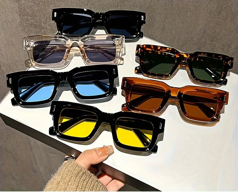 Lunettes Soleil Rectangle Léopard | MDN Store