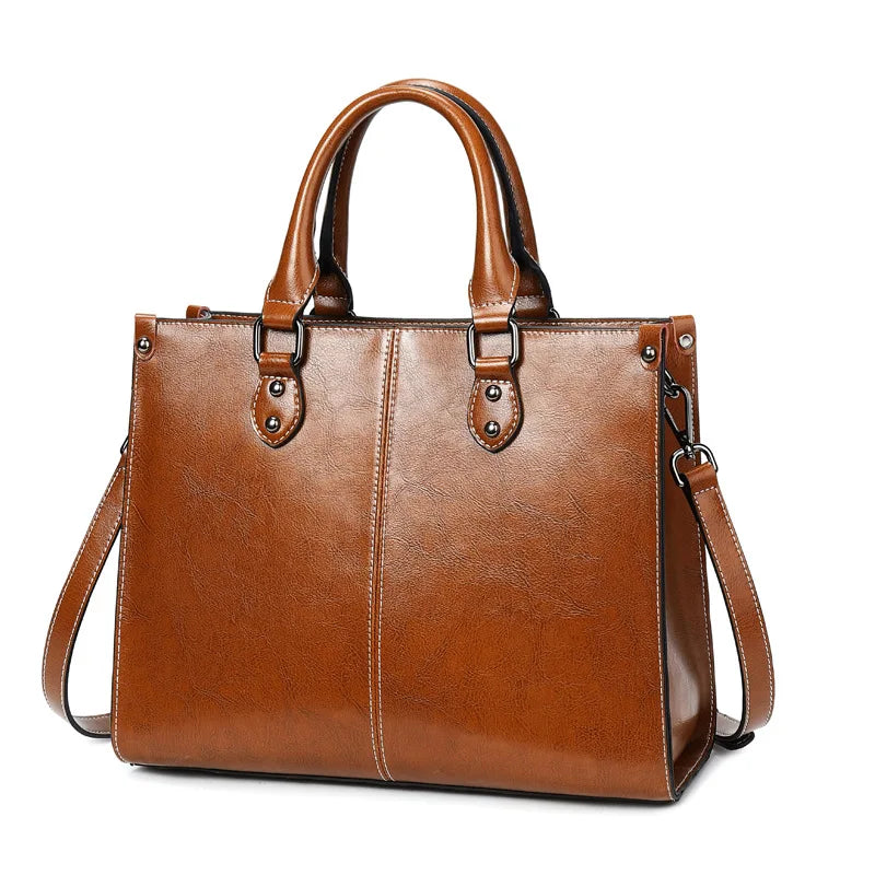 Sac Cuir Véritable Crossbody Bureau | MDN Store