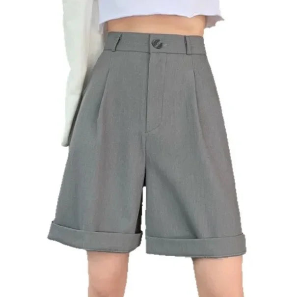 Short Femme Taille Basse Large Style Coréen | MDN