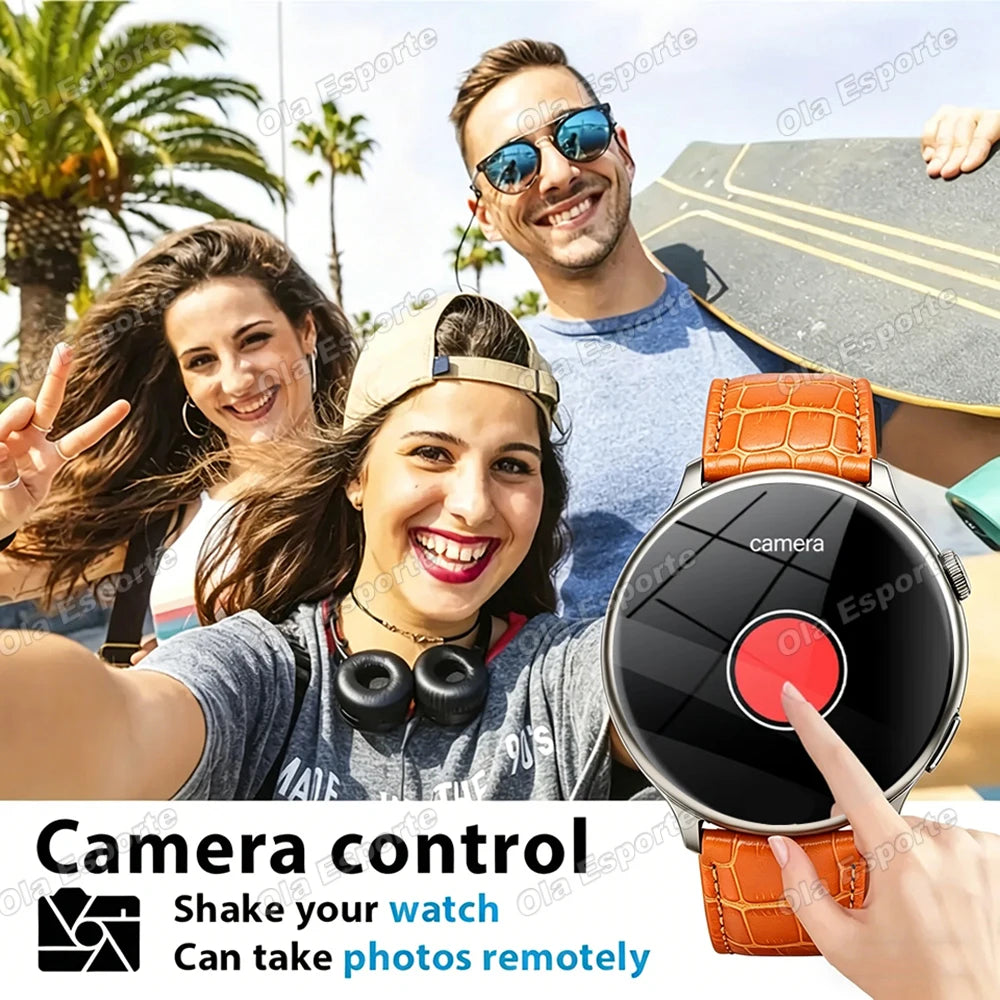 Montre Connectee Sport Assistant Vocal Bluetooth 5.3 Ecran 1.5 Pouce | MDN Store 25