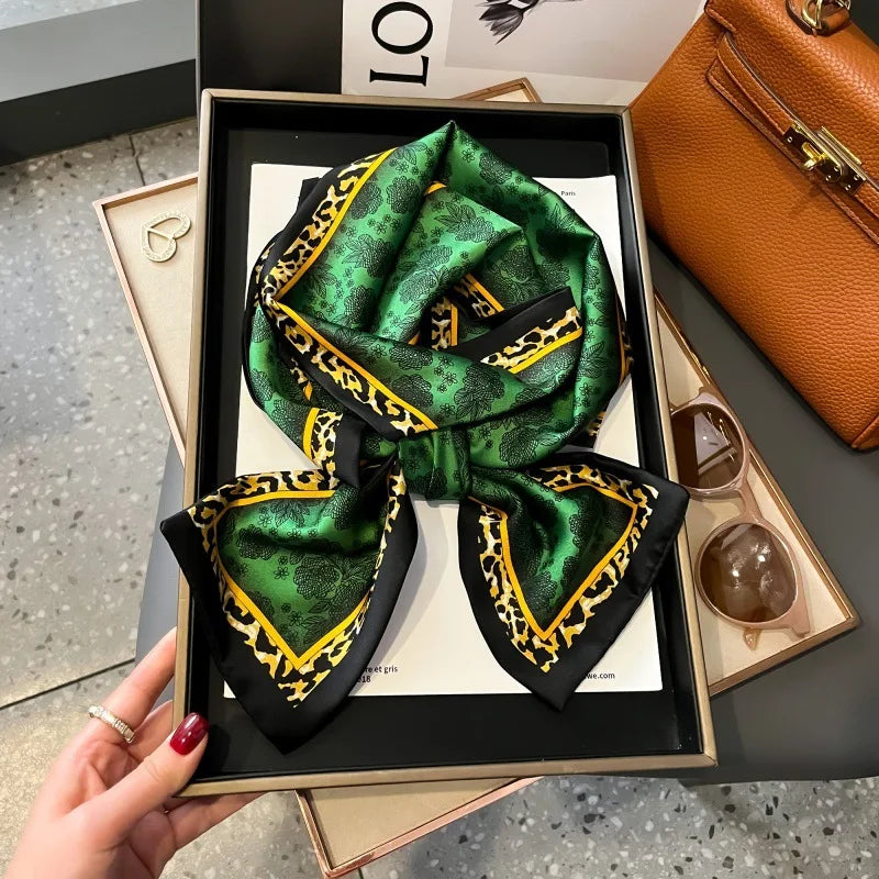 Foulard Soie Long Étroit Femme Cravate | MDN Store