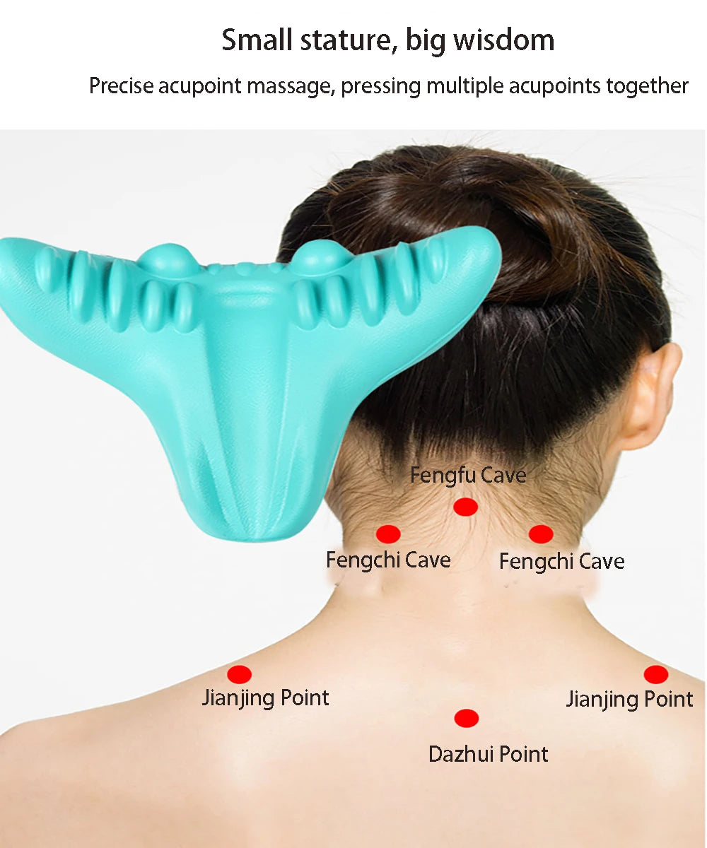 Appareil Traction Cervicale Massage Nuque Relaxation Chiropratique | MDN