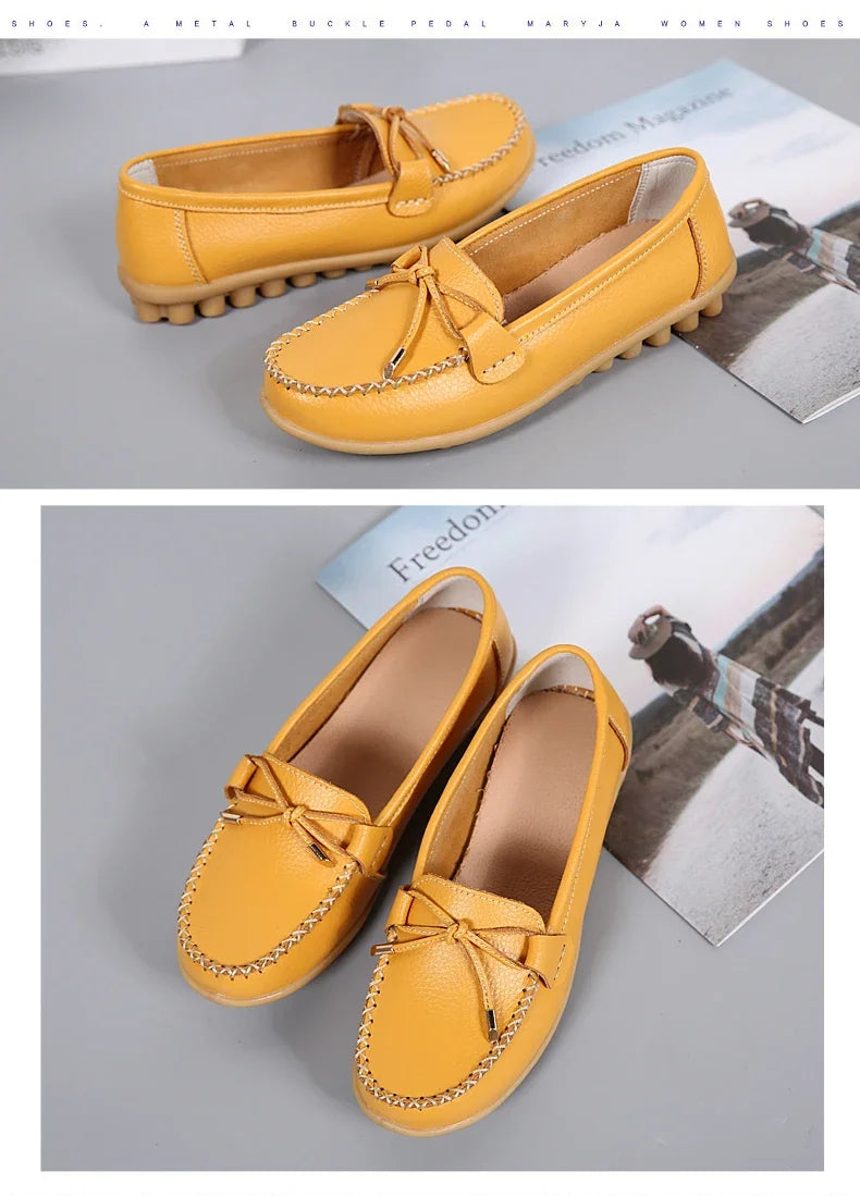 Ballerines Cuir Souple Confort Femme | MDN Store