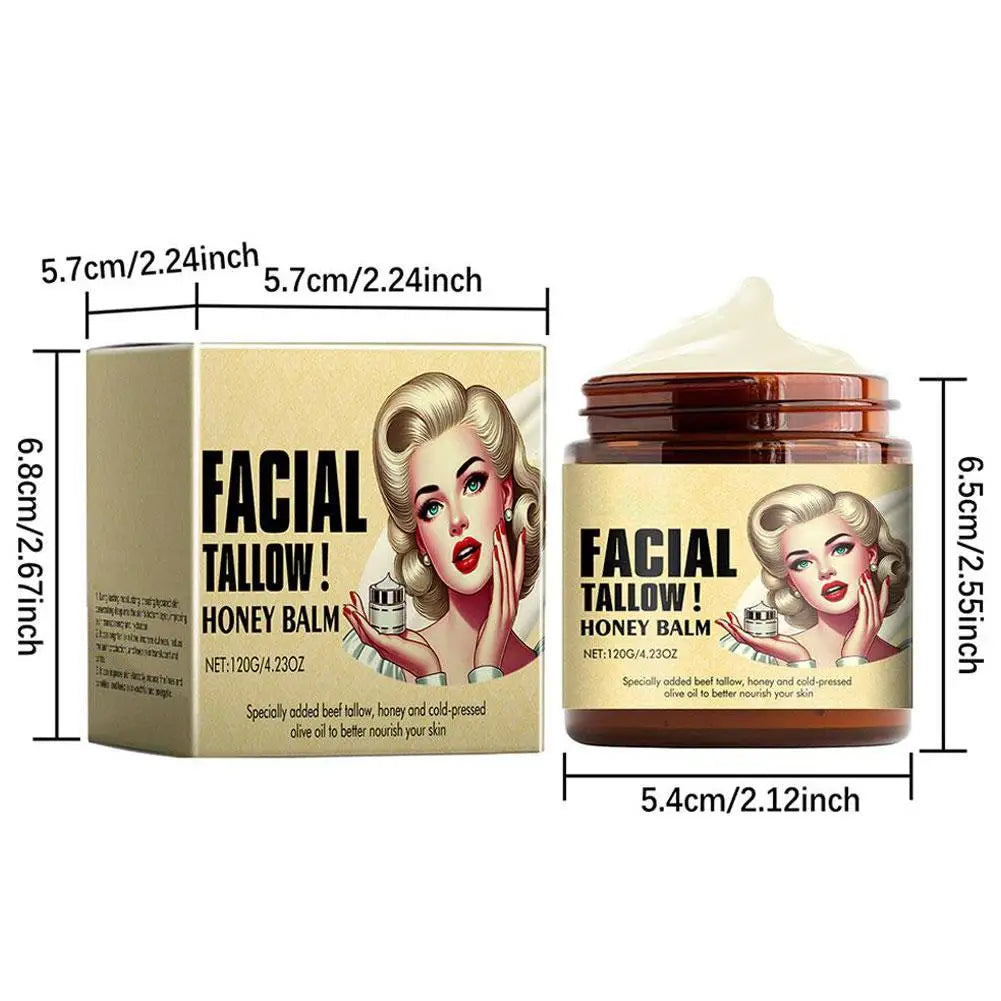 Baume Suif de Bœuf Miel Fouetté Hydratant Visage Corps Bio | MDN Store