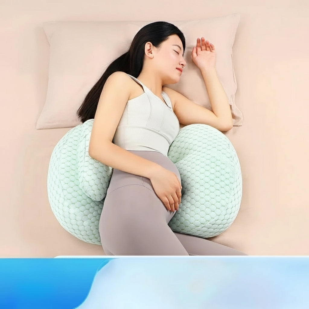 Coussin Maternité Soutien Abdominal Coton Confort Grossesse | MDN