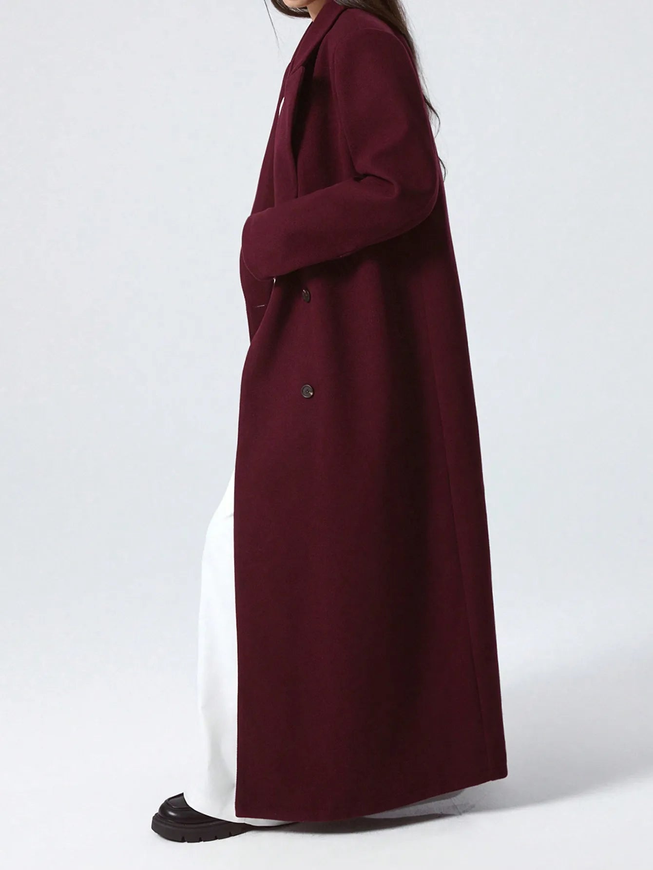 Manteau Bourgogne taille S femme - MDN Store 25