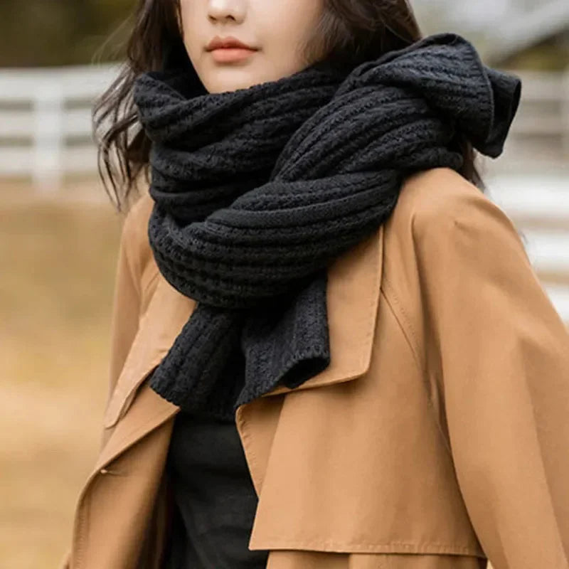 Écharpe Tricotée Thermique Hiver | MDN Store