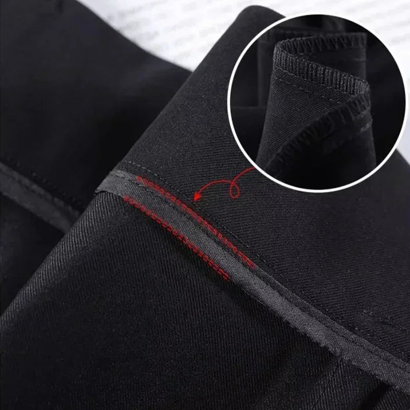 Pantalon Femme Taille Haute Droit Été Léger Costume - MDN