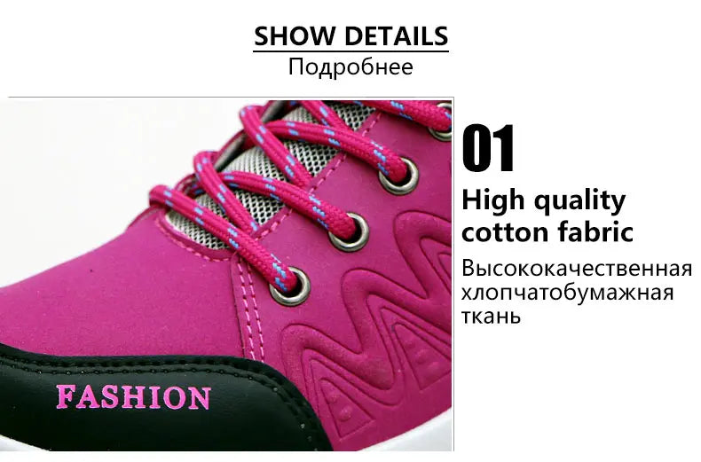 Baskets Femme Plateforme Randonnée Outdoor | MDN