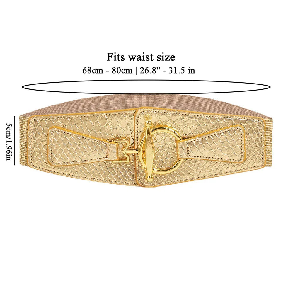 Ceinture Large Boucle Dorée | MDN Store