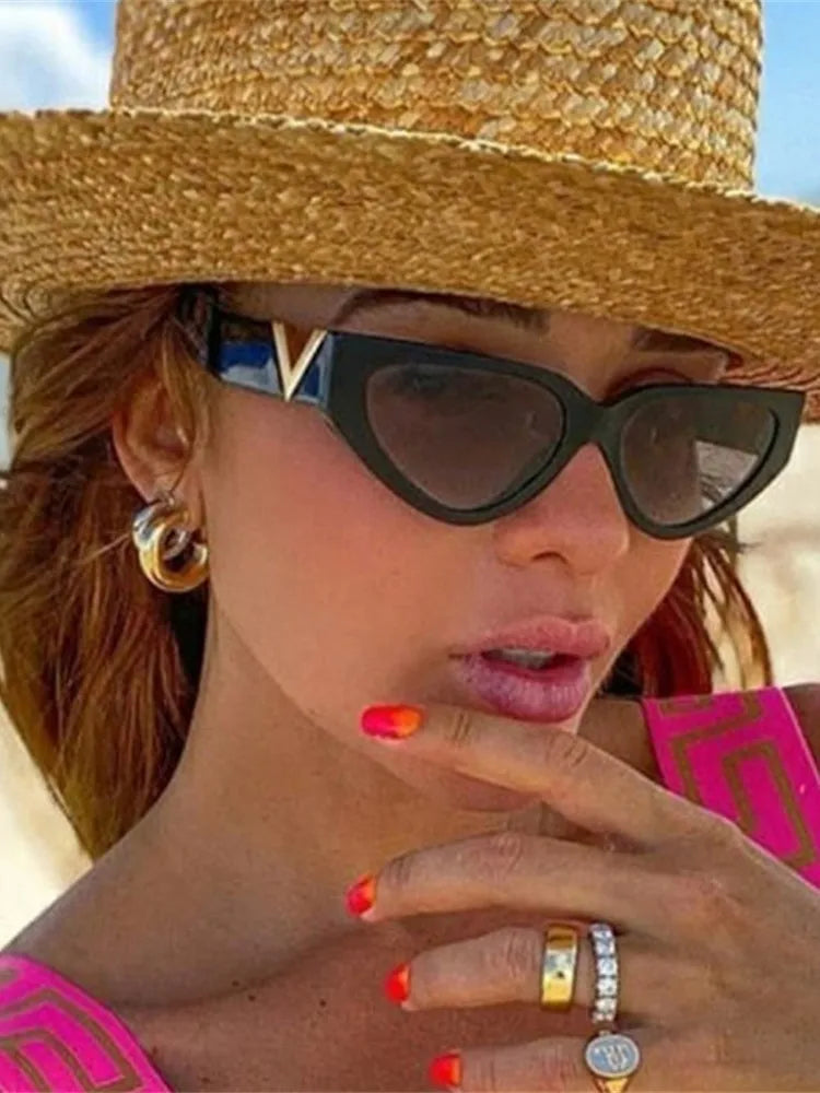 Lunettes Soleil Cat Eye Vintage UV400 | MDN Store
