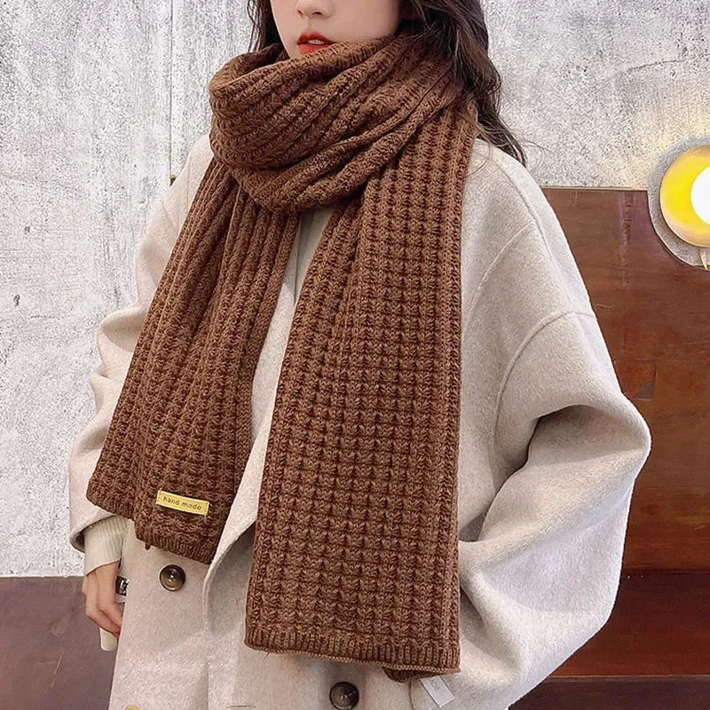 Écharpe Tricotée Thermique Hiver | MDN Store