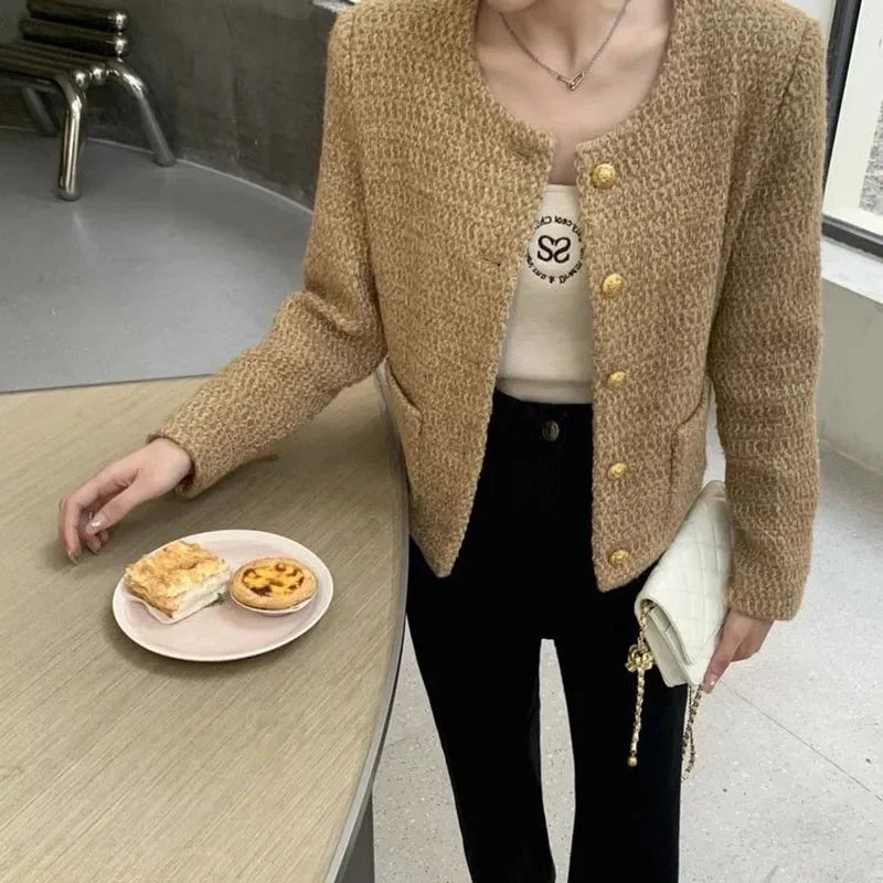 Veste Courte Tweed Poches | MDN Store