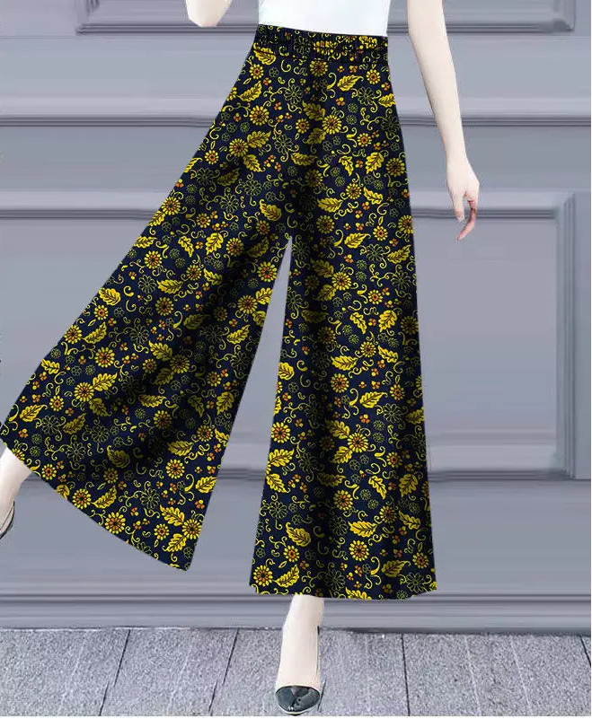 Pantalon Large Vintage Y2K Imprimé | MDN Store