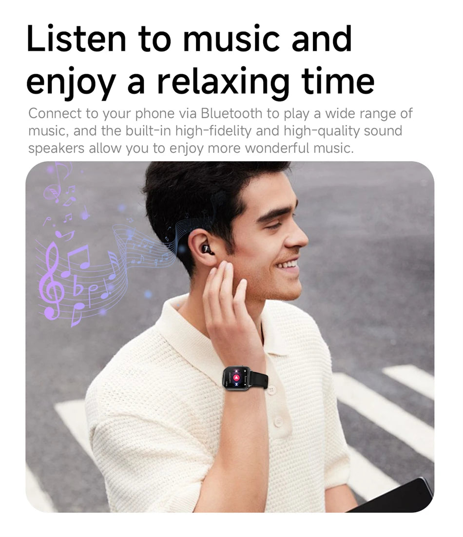 Montre Connectée GPS 1.83" Acier 700mAh IP68 | MDN