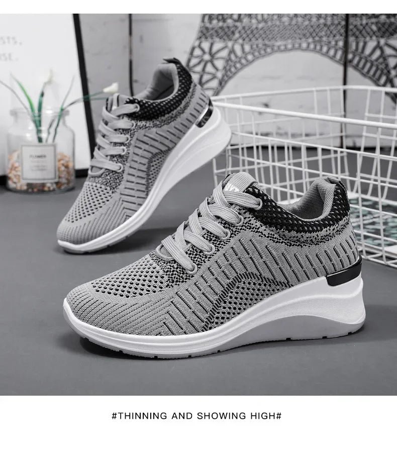 Baskets Compensées Femme Respirantes Semelle EVA Été | MDN