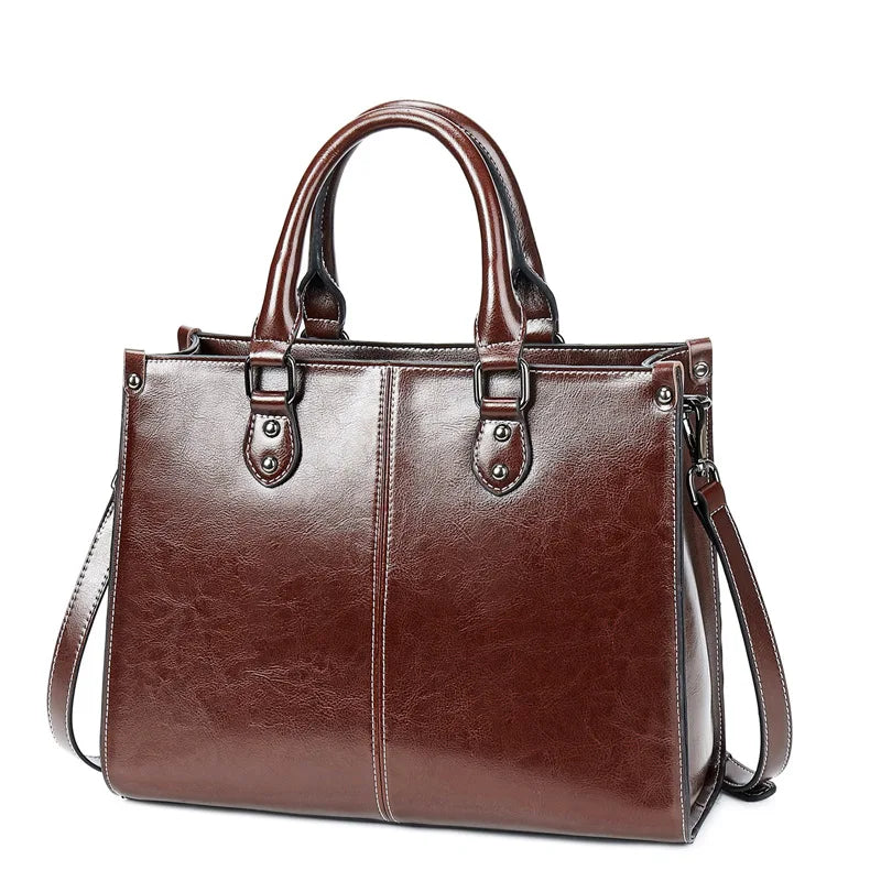 Sac Cuir Véritable Crossbody Bureau | MDN Store