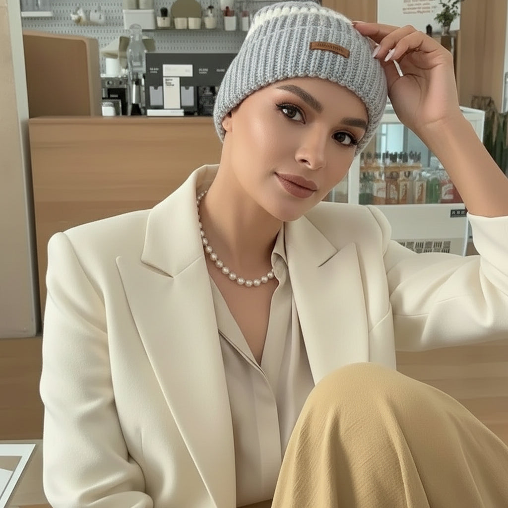 Bonnet Rayé Léger Mixte - Chaud Coupe-Vent Automne Hiver | MDN