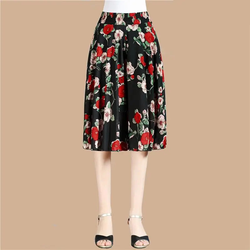 Jupe-Culotte Imprimé Floral Grande Femme | MDN Store