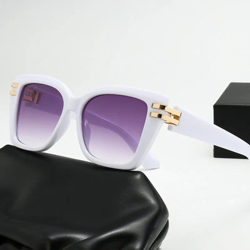 Lunettes Soleil Carré Vintage Rivet | MDN Store