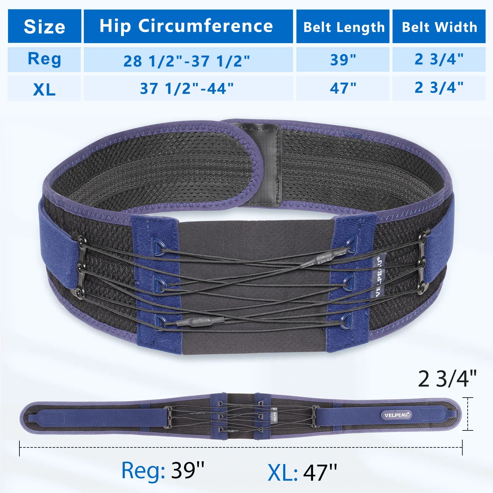 Ceinture Sacro-Iliaque Hanche Sciatique Réglable Homme Femme | MDN Store