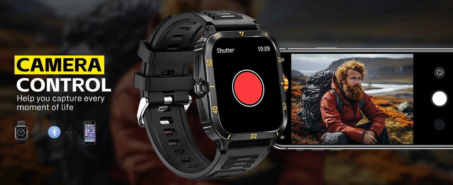 Montre Connectée Sport 1.96" Appels Bluetooth Étanche | MDN