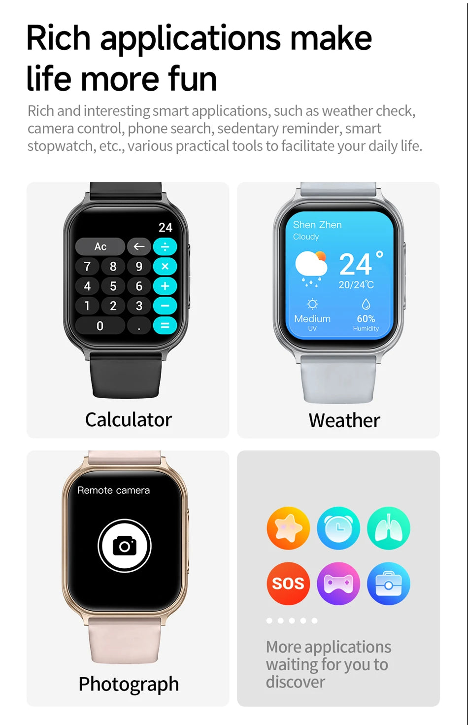 Montre Connectée GPS 1.83" Acier 700mAh IP68 | MDN