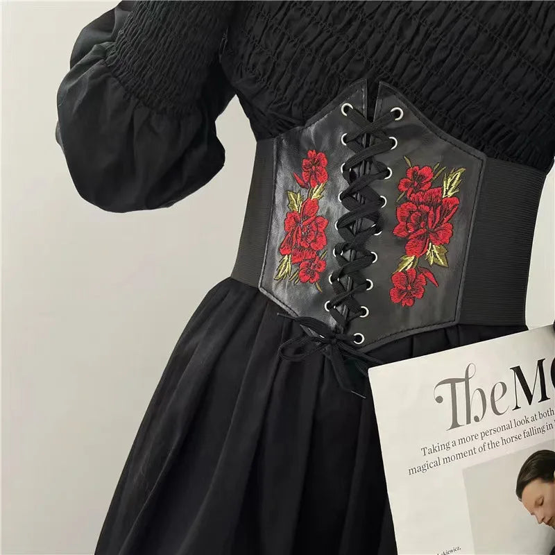 Ceinture Corset Gothique Broderie | MDN Store