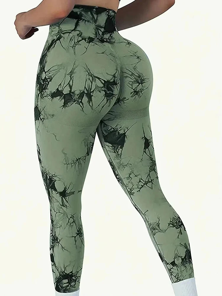 Legging Femme Tie Dye Taille Haute | MDN Store