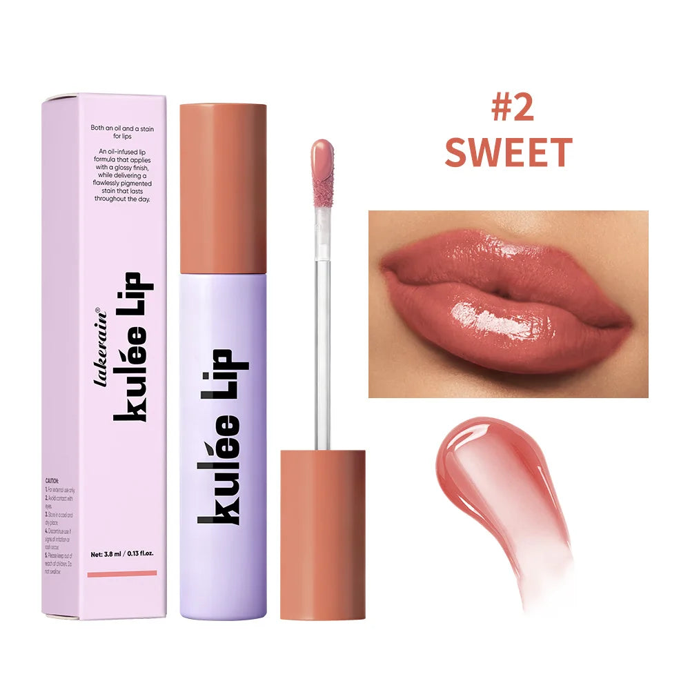 Huile Lèvres Teinture Kulfée 2-en-1 Gloss Hydratation Profonde | MDN Store