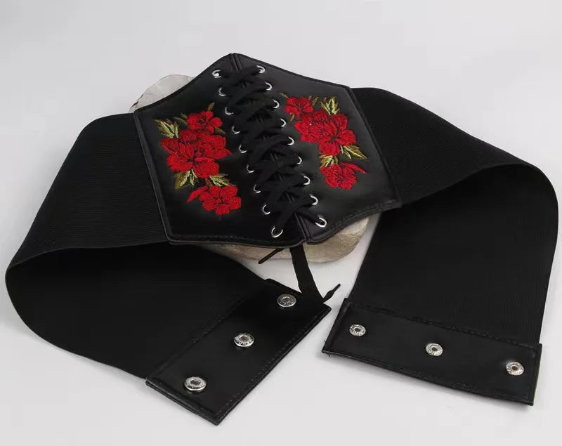 Ceinture Corset Gothique Broderie | MDN Store
