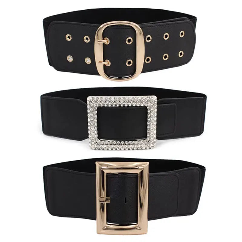 Ceinture Large Boucle Dorée | MDN Store