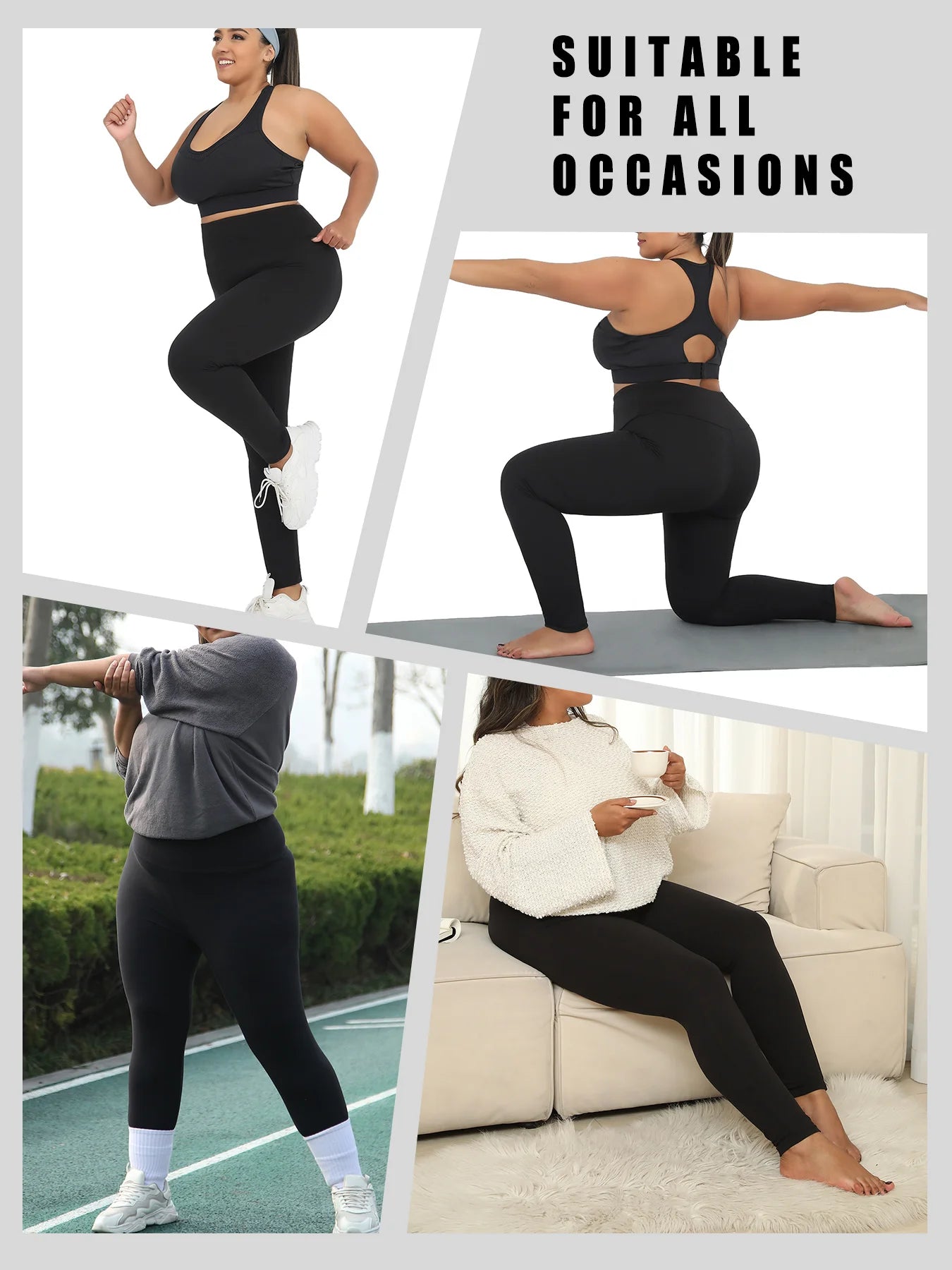 Legging Femme Grande Taille Super Doux | MDN Store